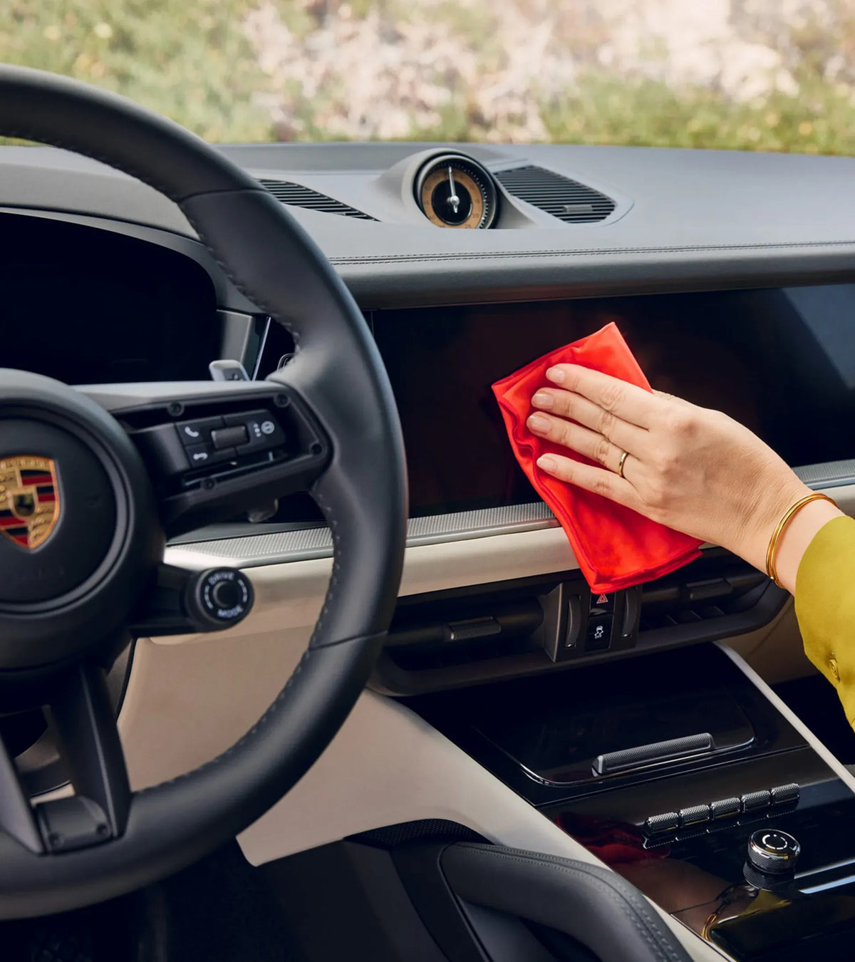 Porsche Microfiber Cleaning Cloth