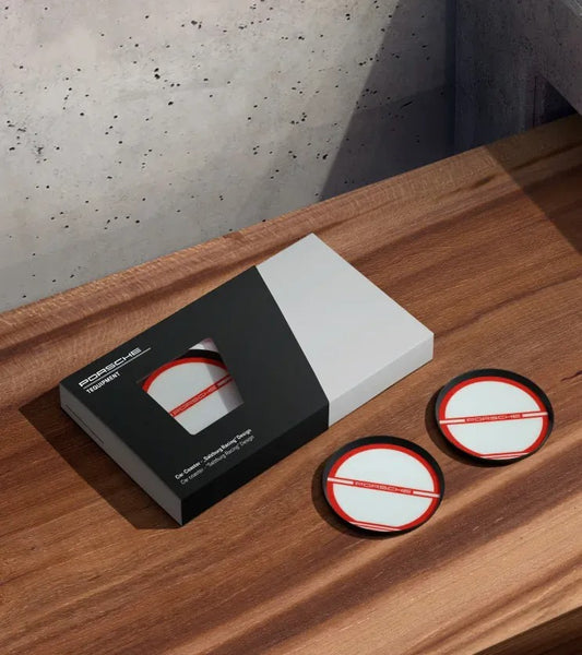Porsche Car Coasters in Salzburg Racing Design