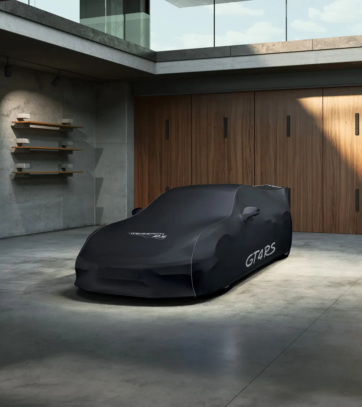 Porsche Indoor Car Cover for 718  Cayman GT4 RS Design