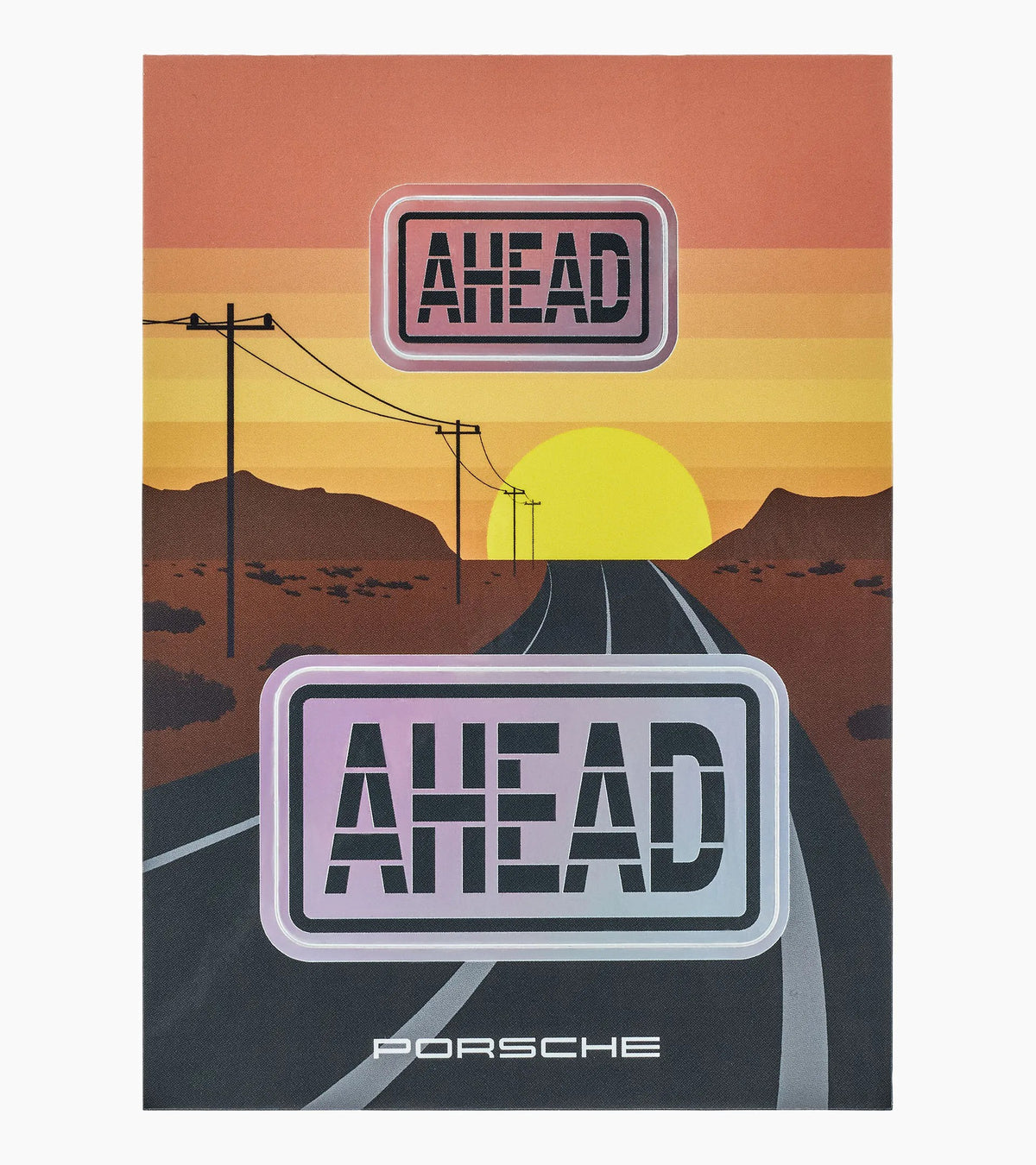 AHEAD No. 1 Sticker Set – Limited Edition