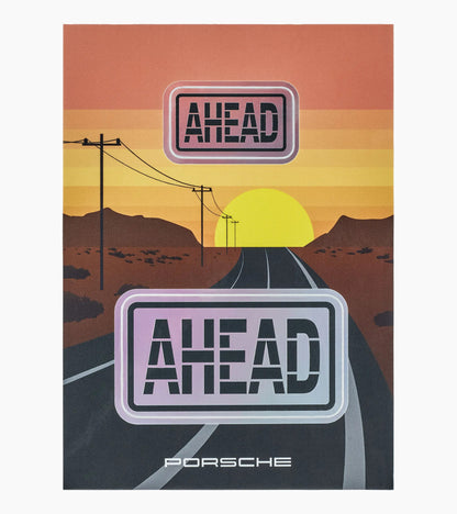 AHEAD No. 1 Sticker Set – Limited Edition